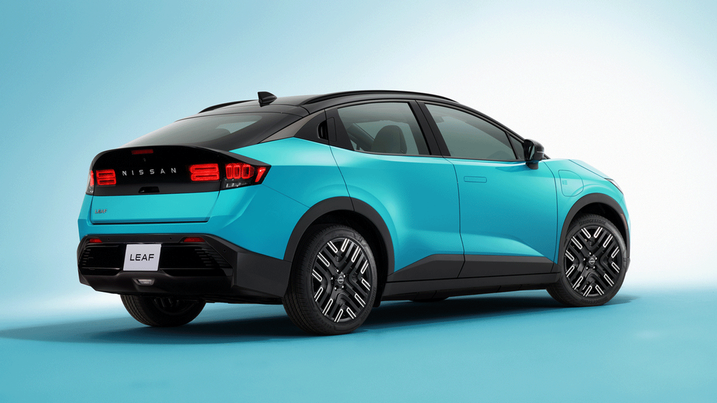 NISSAN LEAF 2026 LOOK ARRIERE